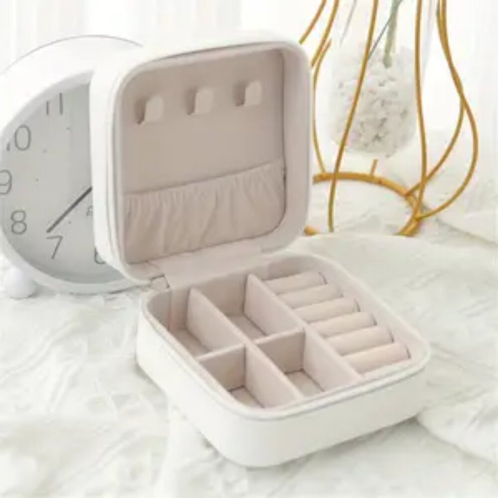 1pc.  Portable - Travel Jewelry Box